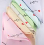 Heart & Text Print Wrapping Paper - Image 4