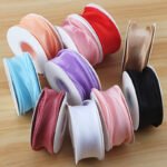 4cm Solid‑Color Card Pack Fishtail Ribbon, 10 Yards - Image 4