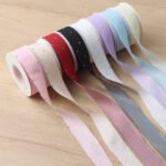2.5cm Hot-Fix Rhinestone Cotton Ribbon, 10 Yards - Image 2