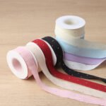 2.5cm Hot-Fix Rhinestone Cotton Ribbon, 10 Yards - Image 3