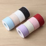 4cm Hot-Fix Rhinestone Cotton Ribbon, 10 Yards - Image 3