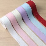 4cm Hot-Fix Rhinestone Cotton Ribbon, 10 Yards - Image 4