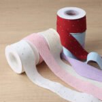 4cm Hot-Fix Rhinestone Cotton Ribbon, 10 Yards - Image 5