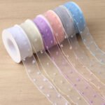 2.5cm Bubble Cotton Ribbon, 10 Yards - Image 2