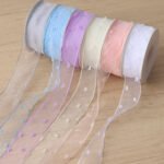 2.5cm Bubble Cotton Ribbon, 10 Yards - Image 4