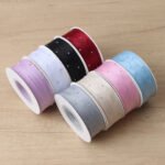 2.5cm Rhinestone Hot‑Fix Silk‑Like Ribbon, 20 Yards - Image 5