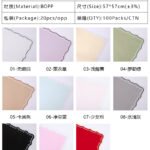 Handkerchief‑Style Floral Wrapping Paper