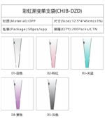 Rainbow Gradient Single Flower Sleeve