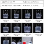 Square Clear Hand‑bags