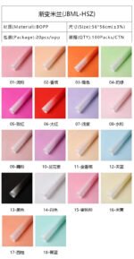 Double‑Line Gradient Milan Wrapping Paper