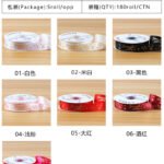 2.5cm "Love You Every Day" Printed Ribbon, 32 Yards