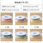 2.5cm Tulip Printed Ribbon, 20 Yards